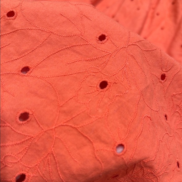 Madewell Size XS Orange Sleeveless Square Neck Maxi Sundress - Picture 11 of 13